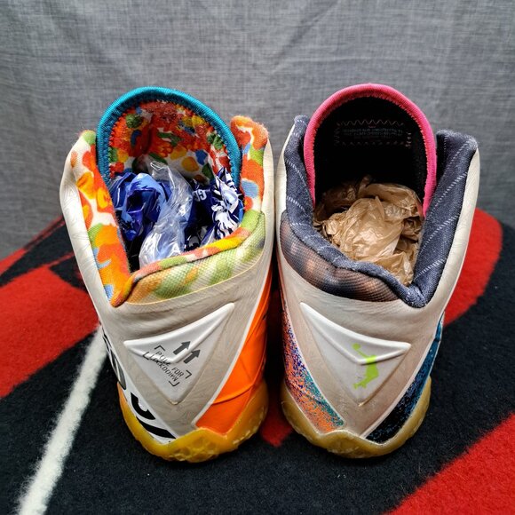 %Size 10 - Nike LeBron 11 Premium “What The\